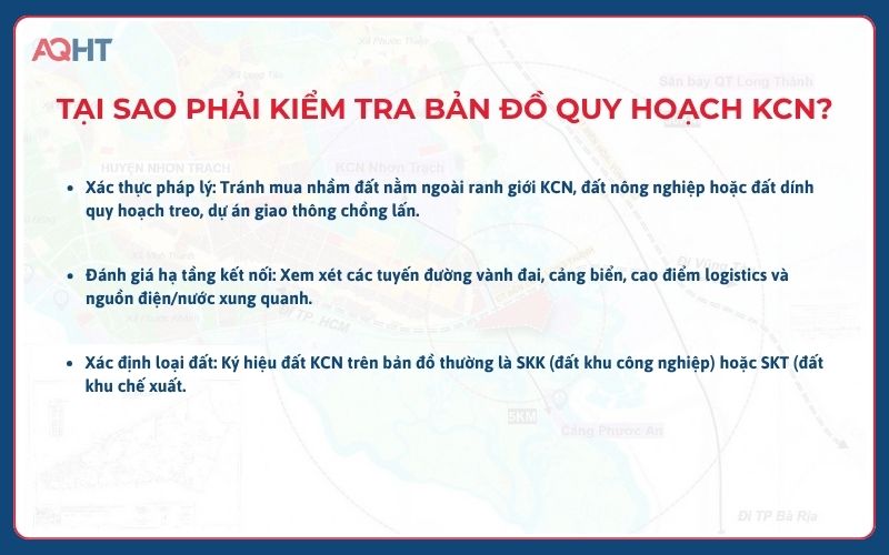 Kiểm tra bản đồ quy hoạch KCN trước khi lựa chọn vị trí đầu tư