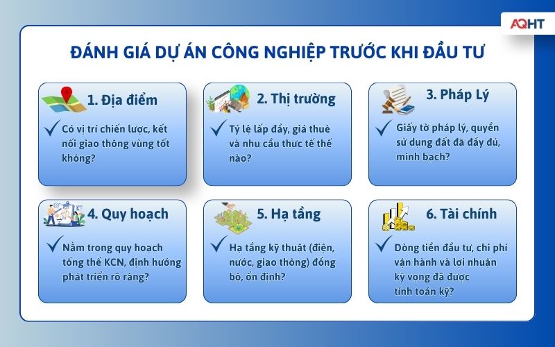 Đánh giá dự án công nghiệp trước khi đầu tư