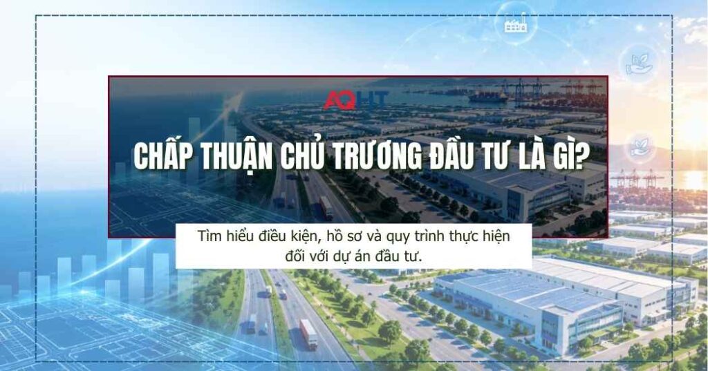 Chấp thuận chủ trương đầu tư - AQ Hà Tĩnh